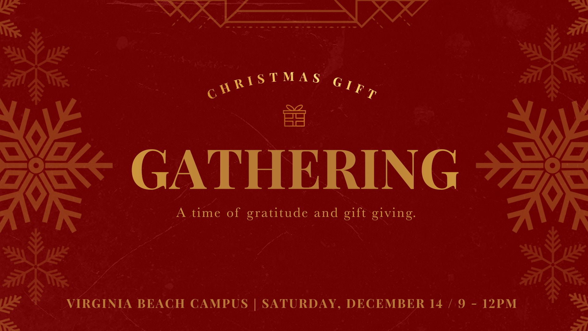 Christmas Gift Gathering